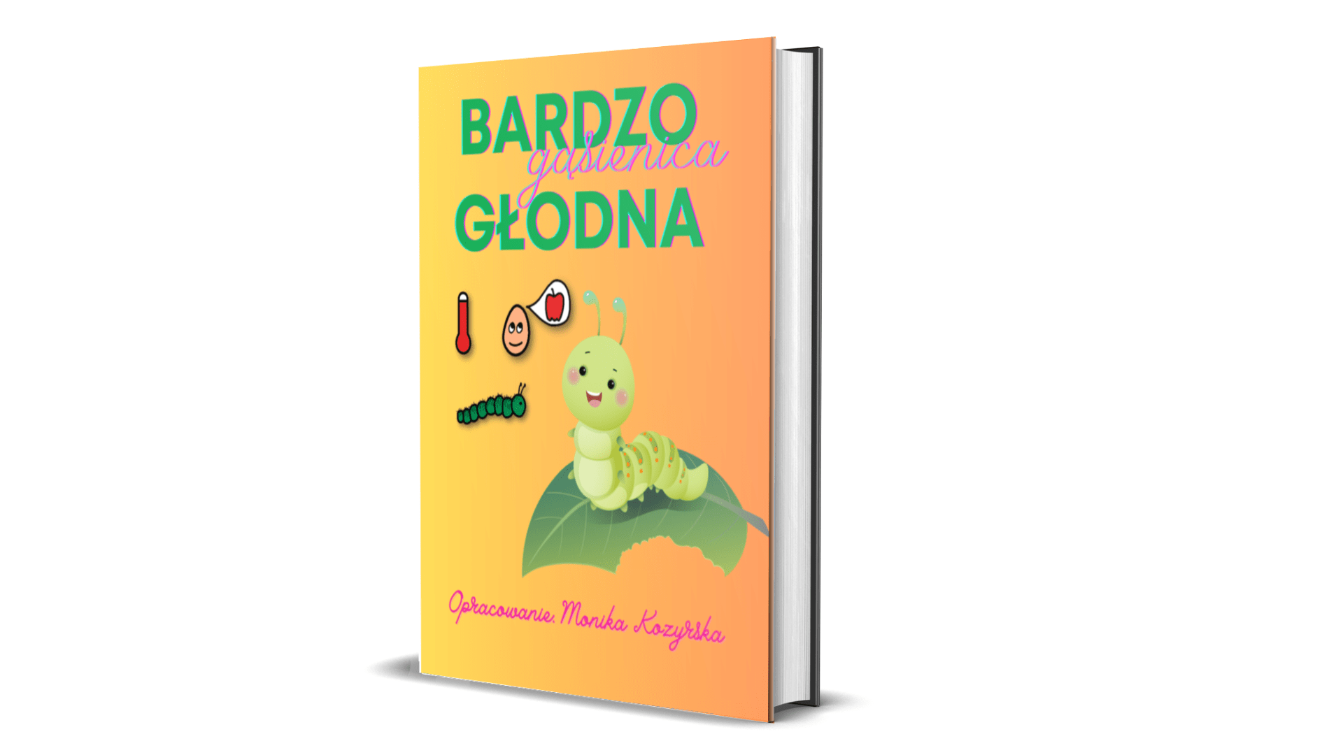 E-book Książka do czytania uczestniczącego: Bardzo głodna gąsienica